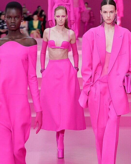 Коллекция Valentino на неделе моды в Париже