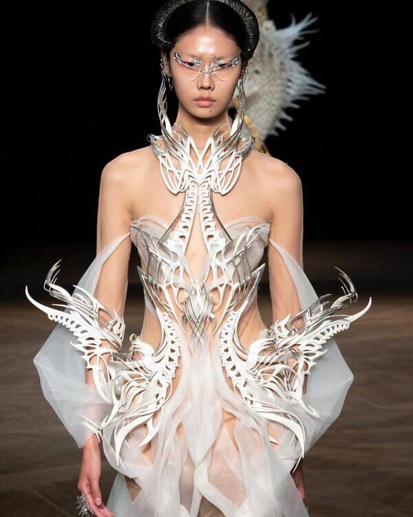 Платье из коллекции Iris van Herpen